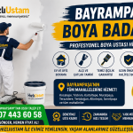 Bayrampaşa boya badana ustası ev boyama ve duvar yenileme hizmeti veriyor.