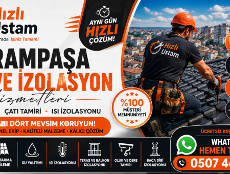 Bayrampaşa çatı ve izolasyon ustası